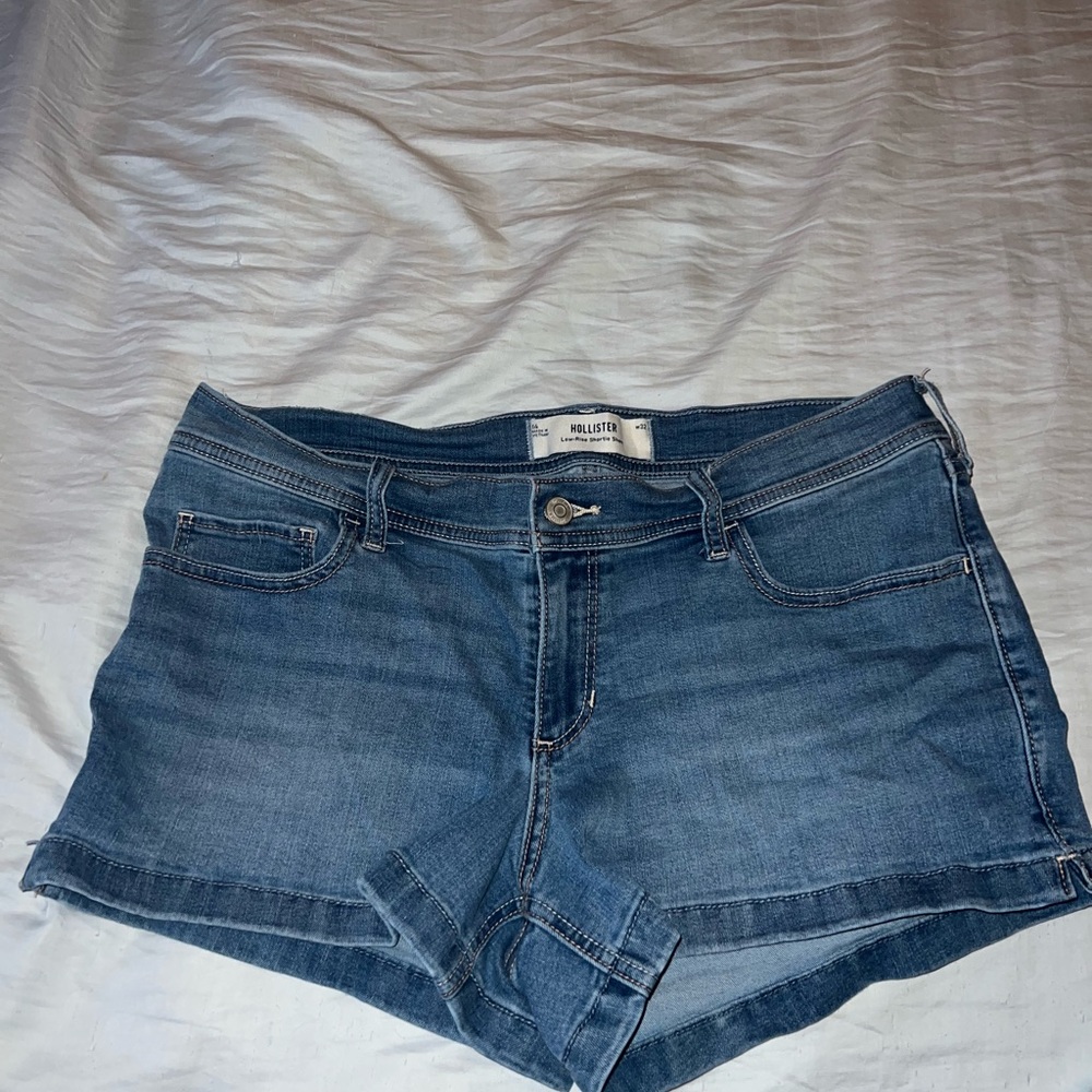 Hollister Women's Classic Blue Jean Shorts